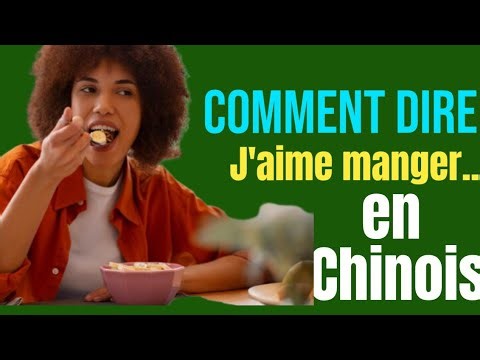 #parler de la nourriture en chinois 🇨🇳/ apprendre comment à dire j'aime manger... #chinoisfacile #tv