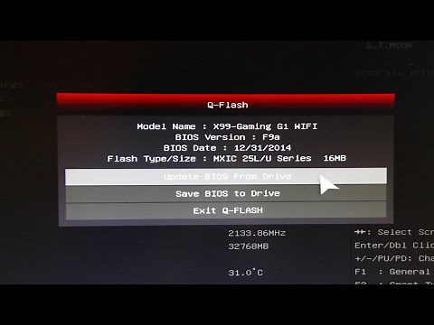 How to Update BIOS and FIX the USB reboot issue with Gigabyte X99 Gaming G1 WIFI Motherboard