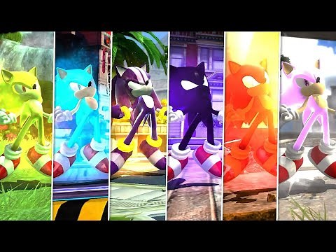 Sonic's Super Forms in Generations...