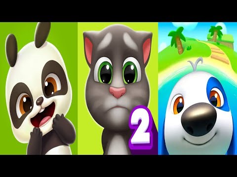 My Talking Panda 2 Vs My Talking Tom 2 Vs My Talking Hank 2