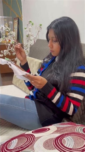 Hand Embroidering a Realistic Beard | Vicky Kaushal Portrait in Thread #handmadewithlove #art