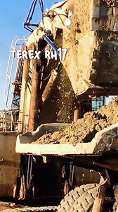 Terex RH170 Precision Loading | Perfect Angle, Maximum Power #TerexRH170 #MiningEquipment #fblifestyle | Earthmover Legends