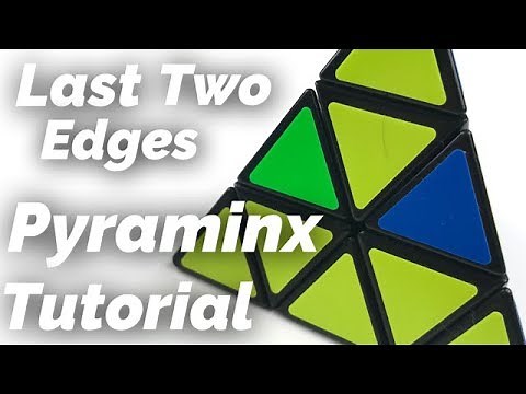 Solving the Last two Edges on the Pyraminx