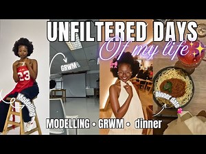 WEEK IN MY LIFE : Modelling, GRWM, Pasta //SOUTH AFRICAN YOUTUBER