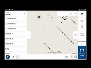 FieldGenius For Android - Stake Line by Points