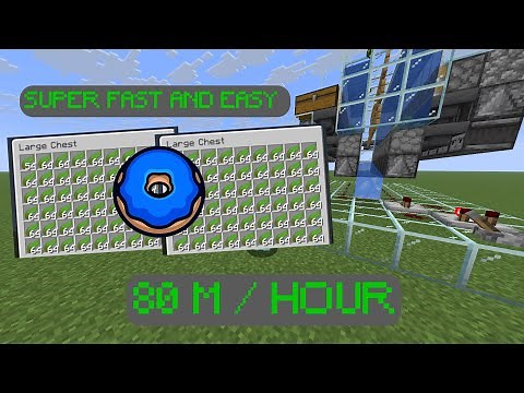SUPER Fast and Easy Kelp Farm on Donut SMP! 10M Per Hour!