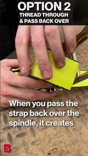 What's the easiest, fastest, best way to thread ratchet straps? | Trucking & Cargo Tie-Down Pro Tips