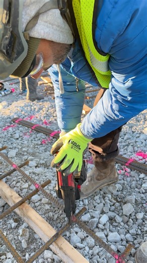 248K views · 2.2K reactions | Don’t be triggered now, Just some dude tying rebar with our @maxcorpusa twintier! #concrete #construction #contractor #reel #iowa #rebar | Real Concrete Solutions | Facebook