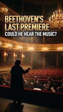 Beethoven's Last Premiere: Could He Hear the Music? #beethoven #clasicalmusic #history #facts