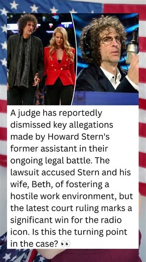 🚨 SHOCKING COURT TWIST: Howard Stern Scores Major Legal Victory! ⚖️