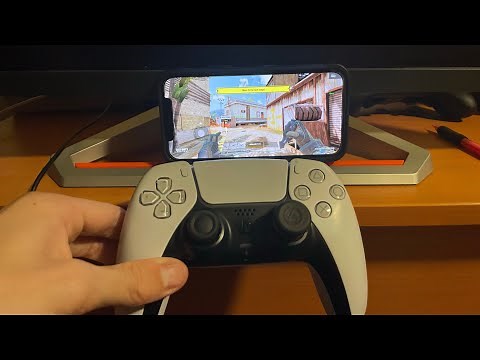 How to Play Call of Duty Mobile With PS5 Controller Tutorial! (COD Mobile PS5 Controller)