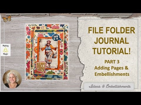 File Folder Journal Tutorial - Part 3