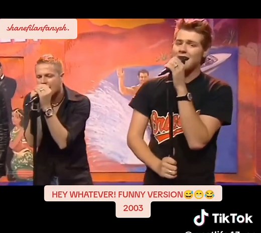 Westlife 2003: HEY WHATEVER! Funny Version