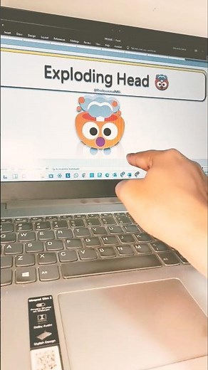 How to Type Exploding Head 🤯 in MS Word Secret Unicode Code #Shorts