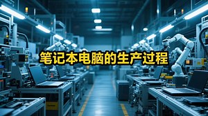 拆解笔记本生产线！从芯片到整机，这复杂度我看傻了。