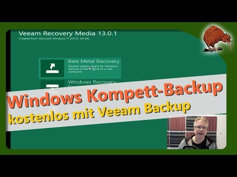🛡️ Windows Backup komplett kostenlos: Veeam Backup & Recovery Tutorial