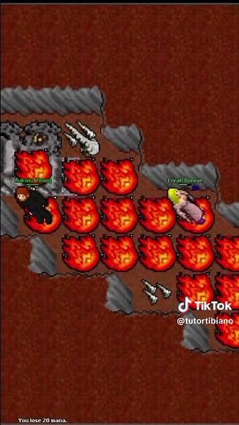 Fail del Dragón Lord en Tibia Vieja Escuela