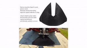 Amazon.com: Marine Hydrofoil Stabilizer for Outboard Engines, Fin Stabilizer for Boats and Yachts, Enhances Speed and Stability : Sports & Outdoors