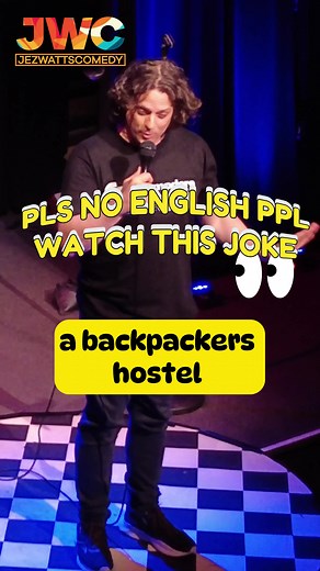 #hostels #jokes #backpackers #british #fyp #standup #standupcomedy