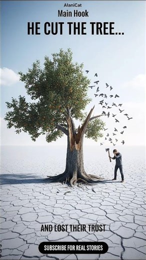 He Cut the Tree… and Lost Everything #tree #lost #shortsfeed #animals #viral #ai