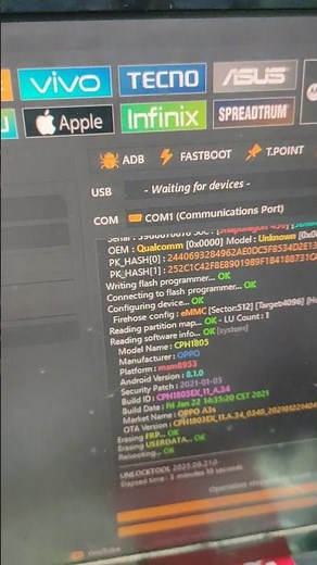 Oppo a3s frp by uoloktool