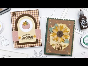 2 EASY Fall Card Ideas You'll Want to Try | Templates for Any Season!