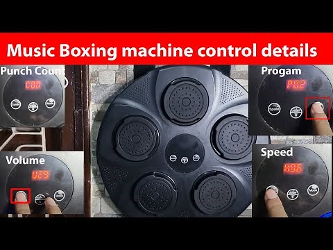 Music Boxing machine control details