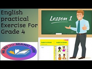 English practical exercise for grade 4
