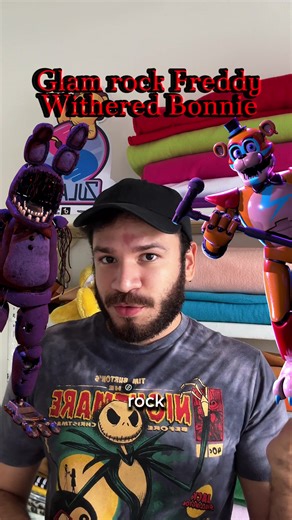 Glam Rock Freddy y Withered Bonnie: ¿Cuál es tu favorito?