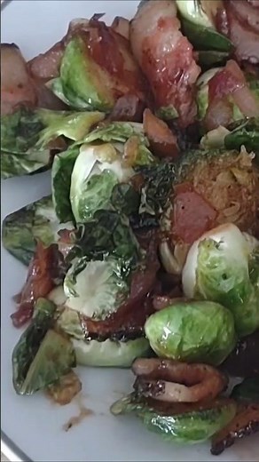 Maple Glazed Brussel Sprouts #budgetwisecooking