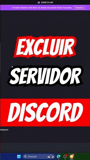 DISCORD TUTORIAL - HOW TO DELETE A SERVER ❌ #shorts #discord #games