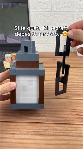 Revisa los comentarios 😳 #minecraft #minecraftlamp #setup