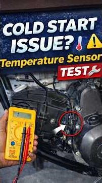 COLD START ISSUE? 🌡️⚠️Temperature Sensor Testing 🔧
