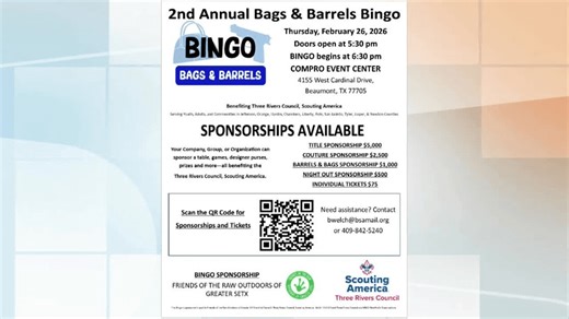 Bags and Barrels Bingo returns to Southeast Texas with designer purses, handguns prizes