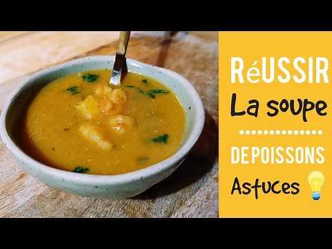 Délicieuse soupe de poissons 👌🦐🦐 (recette bien détaillée et succulente croyez moi ! 😉)