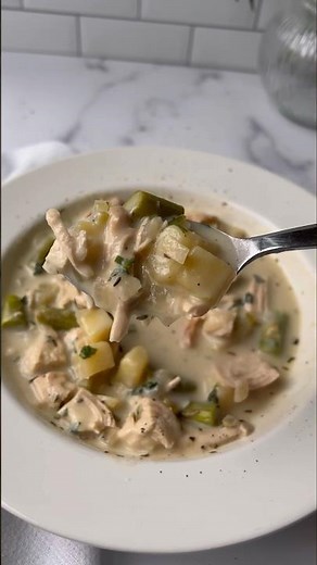Chicken and asparagus soup 🍲