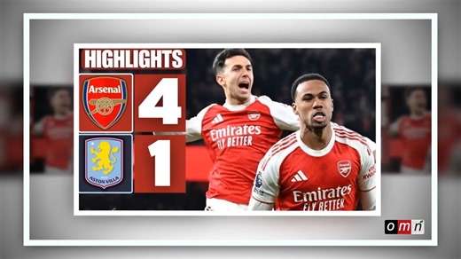 OMN/ Sport; Arsenal 4 fi 1 Aston Villa injifachuun haloo bahe. Man. United Wolves wajiin qabxii qooddate. | Oromia Media Network