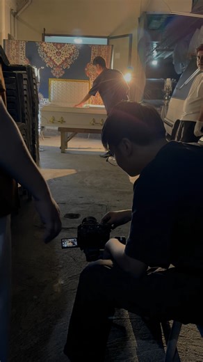 POV: Shoot sa Morgue ⚰️ An exclusive look at how we brought the Halloween story to life for TV5’s Top 5 Kwento ni Mark Logan, featuring Ka Morgue! #WitnessMDR #BehindTheScenes #HalloweenSpecial | Witness MDR