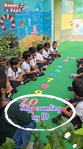 2.6M views · 31K reactions | Counting by 10s like pros!  Class - Nursery #SkipCounting #MathGoals #numberfun #numbers #mastermind | HAPPY FEET prep school. Deoghar | Facebook