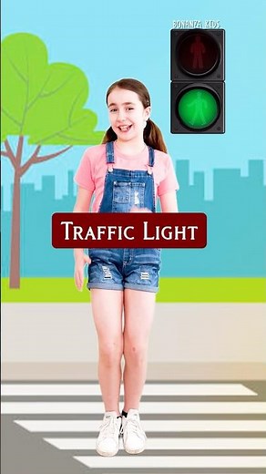 Stop or Go? Traffic Light Kids Song🚦 #nurseryrhymes #kidssongs #learneasyenglish