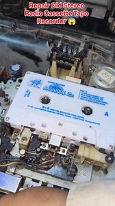 4K views · 2.2K reactions | Repair Old Stereo Radio Cassette Tape Recorder  | Rahul Rahul | Facebook