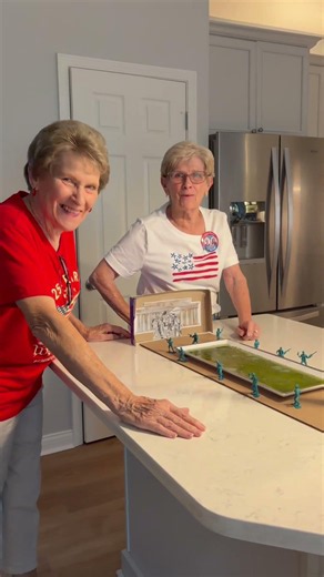 My Mom & Aunt Suzanne lose it over My Jello Reflecting Pool… and It’s Perfect
