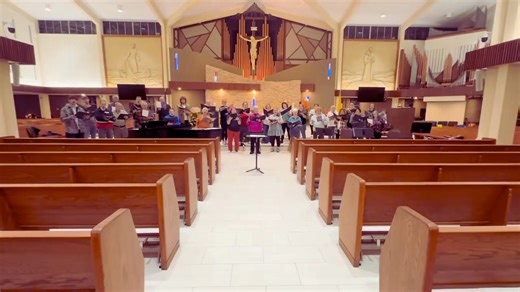 Here’s a sneak peek at one of our pieces for this Sunday’s concert. “In Bright Mansions Above” by Roland Carter. Our singers have been hard at work and we cannot wait to share this concert with you! Sunday, November 2 at 5pm at St. Peter Parish in Lorain. | Choral Spectrum