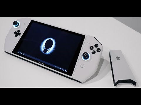 Dell Alienware Concept UFO HANDS ON! CES 2020!