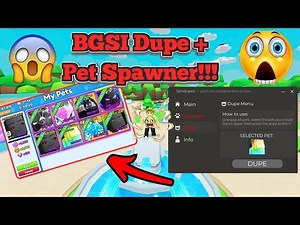 Bubble Gum Simulator INFINITY DUPE SCRIPT & SPAWN PETS | DUPE PETS & SPAWN AUTO FARM INF GEMS 🫧🔥💰
