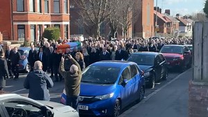 VIDEO: The funeral of Brendan 'Bik' McFarlane takes place | Crime World