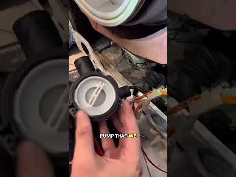 Replacing drain pump washing machine for Siemens Star Collection 1400 for only 31€