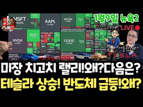 US stock market trends/reasons for the rise! Tesla is up! Intel, MU, Broadcom, SanDisk, Oracle, B...