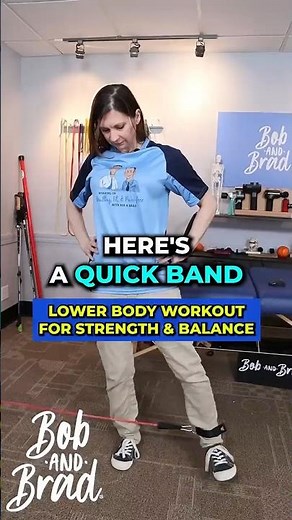 Lower Body Band Workout for Strength & Balance
