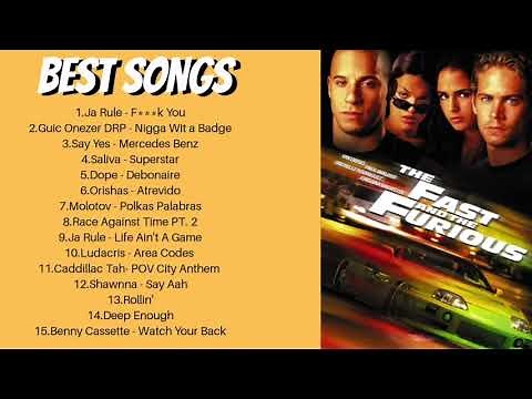 RÁPIDOS Y FURIOSOS 1 _ Full Soundtrack Completo _Best Songs _ Fast And Furious 1 OST 2001
